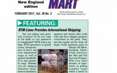 Manufacturers’ Mart Features RTM Lines on Page 1!