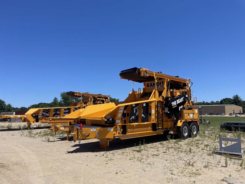 Bandit Trailer, Horizontal Grinder, RoRo, Mobile / Towable, Forestry Equipment Bandit Trailer, Horizontal Grinder, RoRo, Mobile / Towable, Forestry Equipment