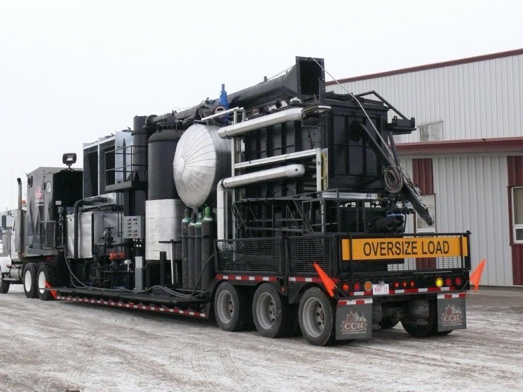 Chemical Refining Trailer, Oil & Gas Equipment, Separator Trailer, RoRo, Mobile / Towable, Wheeled High & Heavy Chemical Refining Trailer, Oil & Gas Equipment, Separator Trailer, RoRo, Mobile / Towable, Wheeled High & Heavy